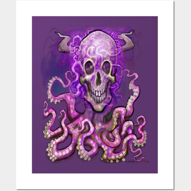 Tentacles Wall Art by Kevin Middleton